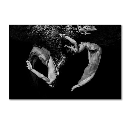 Trademark Fine Art Ken Kiefer 'Grace Underwater' Canvas Art, 30x47 1X03452-C3047GG